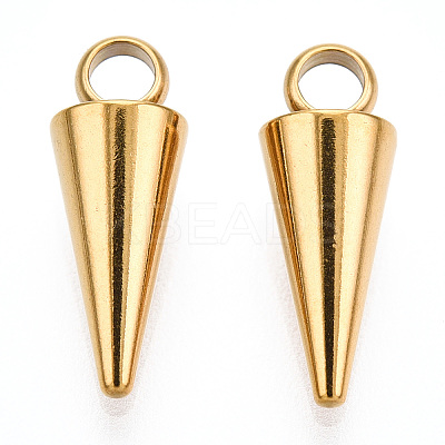 Rack Plating 201 Stainless Steel Charms STAS-S119-110G-1