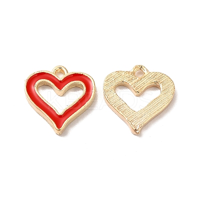 Alloy Enamel Charms ENAM-Q448-08LG-1