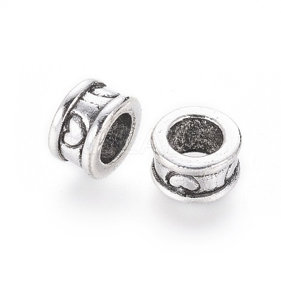 Tibetan Style Alloy European Beads X-LF10451Y-1