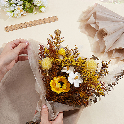 144 Sheets Flower Packaging Paper DIY-BC0016-57B-1