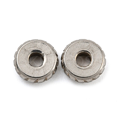 Non-Tarnish 304 Stainless Steel Beads STAS-P355-03B-P-1