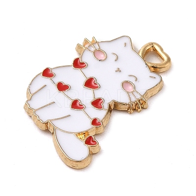 Alloy Enamel Pendants ENAM-Q507-13A-1