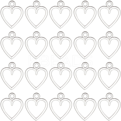 100Pcs Tibetan Style Alloy Charms FIND-SC0012-39S-1