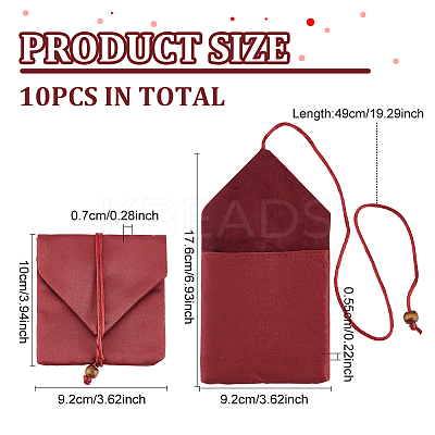 Cloth Jewelry Gift Pouches ABAG-WH0045-09A-1