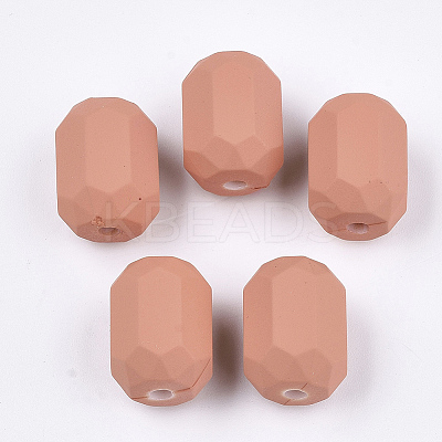 Acrylic Beads X-OACR-S030-09E-1