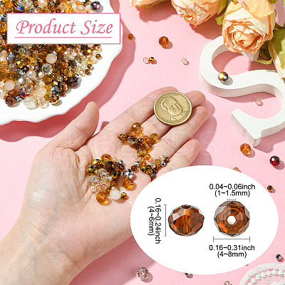 1000Pcs Glass Beads GLAA-CJC0001-24D-1
