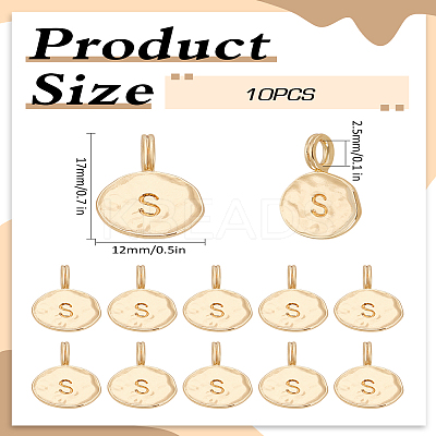 10Pcs Alloy Pendants FIND-LP0003-36S-1
