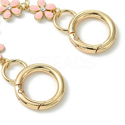 Zinc Alloy Spring Gate Rings Bag Extension Chains X1-AJEW-BA00142-02-1