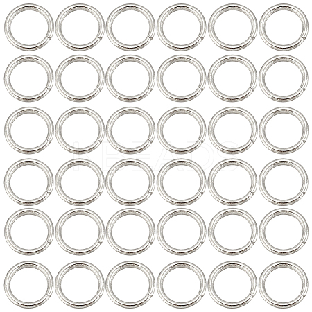 SUNNYCLUE 304 Stainless Steel Jump Rings STAS-SC0006-10B-1