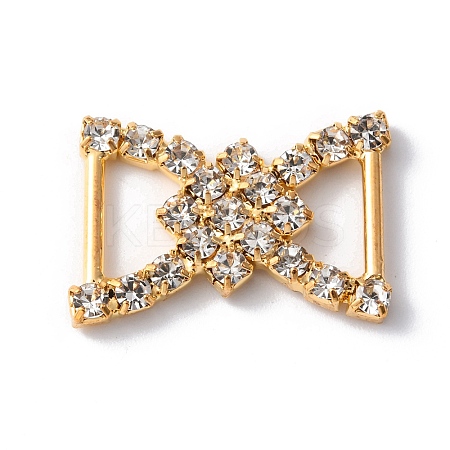 Alloy Crystal Rhinestone Connector Charms DIY-TAC0023-17S-1