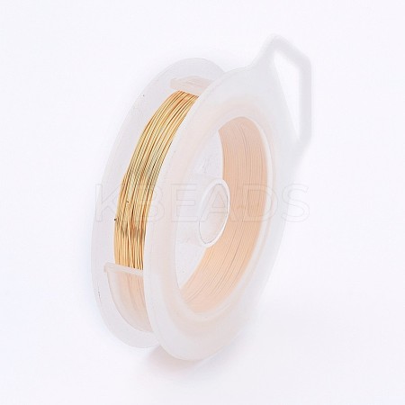 Round Copper Wire for Jewelry Making CWIR-WH0001-0.3mm-07-1-1