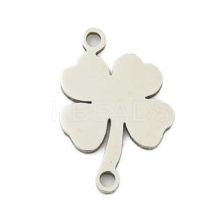 Non-Tarnish 201 Stainless Steel Connector Charms STAS-M015-22P-1