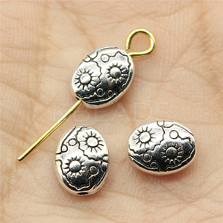 Tibetan Style Alloy Beads FIND-WH0152-949AS-1