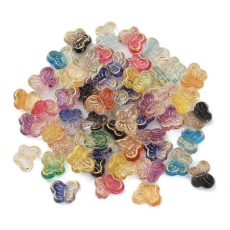 Transparent Resin Cabochons X1-RESI-E045-12-1