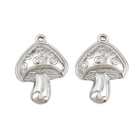 304 Stainless Steel Pendants STAS-L303-03P-1