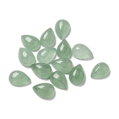 Natural Green Aventurine Cabochons G-Q173-02B-10-1