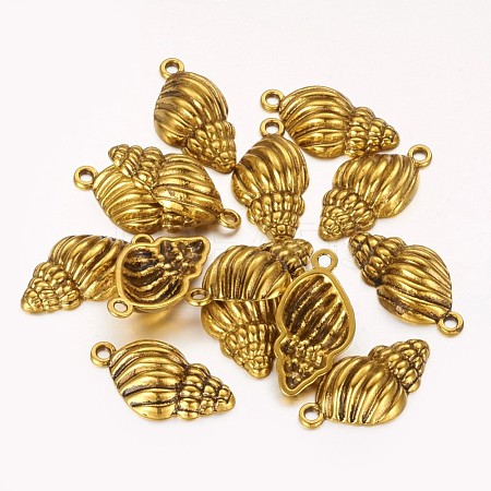 Tibetan Style Pendants GLF10857Y-NF-1
