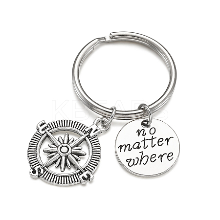 Fashion Vintage Alloy Keychain KEYC-TA0005-06-1
