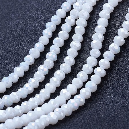 Electroplate Glass Beads Strands LS-EGLA-A044-P2mm-B01-1