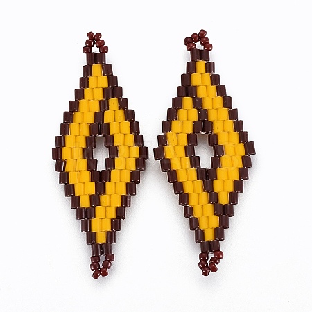 MIYUKI & TOHO Handmade Japanese Seed Beads Links SEED-E004-C14-1