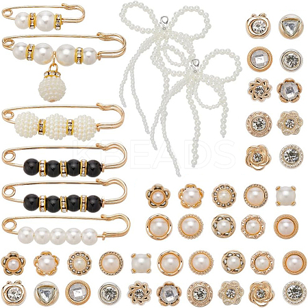 Alloy Pendants & Alloy Safety Pin Brooch AJEW-SP0002-09-1