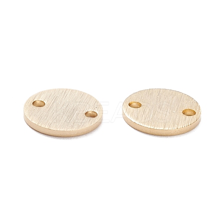 Brass Link Connectors KK-K253-09B-01G-1