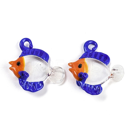 Handmade Lampwork Pendants LS-LAMP-I029-13C-1