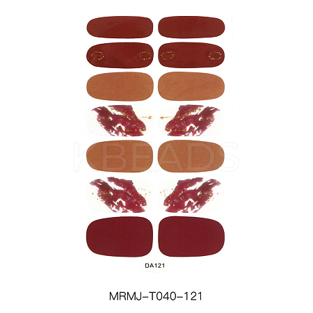 Full Cover Nail Art Stickers MRMJ-T040-121-1