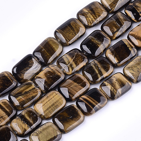 Natural Tiger Eye Beads Strands G-T121-10-1