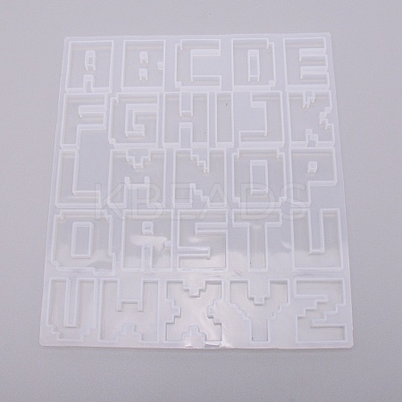 Alphabet Silicone Molds DIY-WH0183-58-1