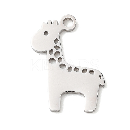 Animal Theme 304 Stainless Steel Pendants STAS-D213-02B-P-1