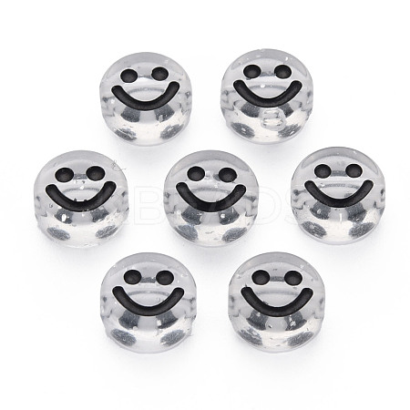 Transparent Acrylic Beads MACR-N008-55-A07-1