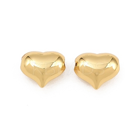 Valentine's Day Brass Beads KK-H292-51B-G-1