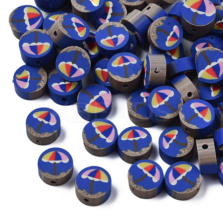 Handmade Polymer Clay Beads X-CLAY-N011-001-1