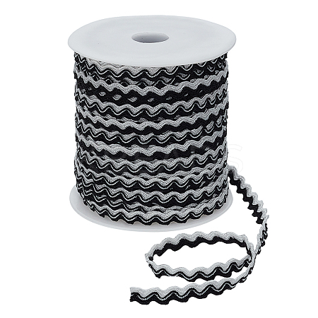 2 Bundles Polypropylene Wavy Fringe Trim Ribbon OCOR-FG0003-05D-1