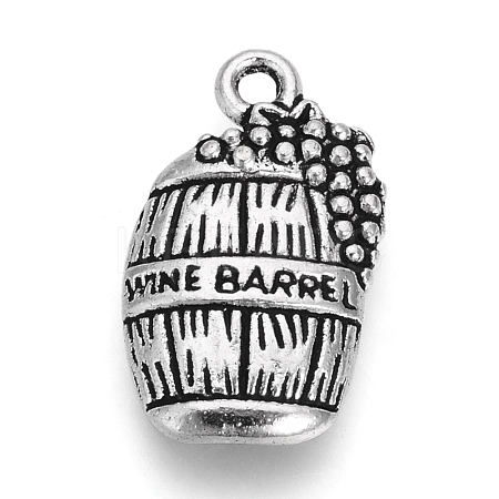 Tibetan Style Alloy Pendants TIBE-S309-46AS-RS-1