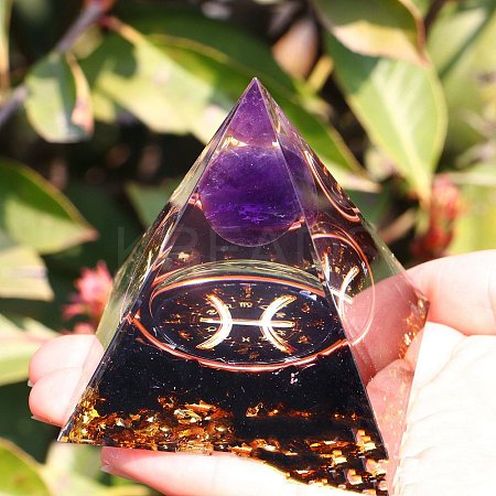 Orgonite Pyramid Resin Energy Generators PW-WG63740-12-1
