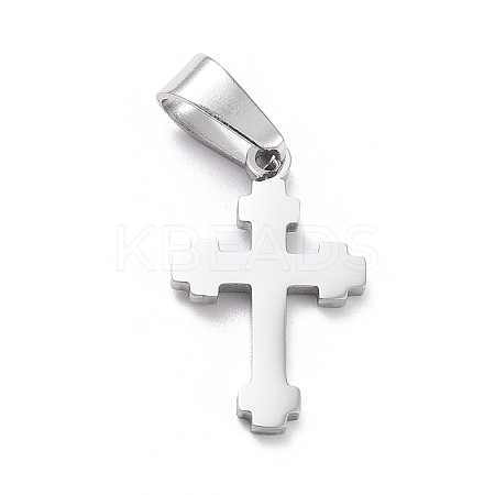 Non-Tarnish 304 Stainless Steel Pendants LS-STAS-L216-33P-1