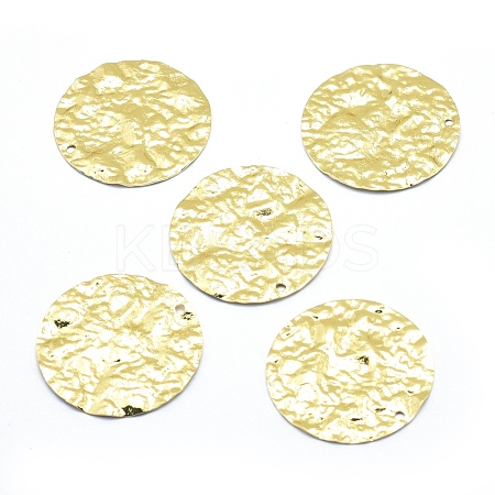 Brass Pendants KK-J279-14G-NR-1