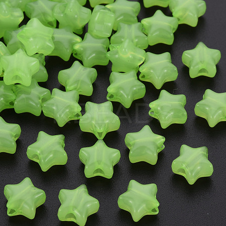 Imitation Jelly Acrylic Beads MACR-S373-45-E06-1