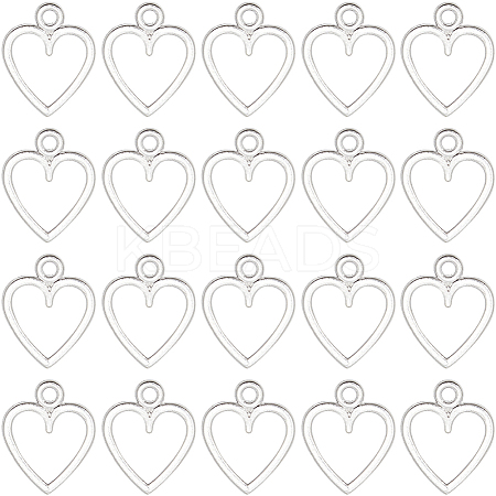 100Pcs Tibetan Style Alloy Charms FIND-SC0012-39S-1