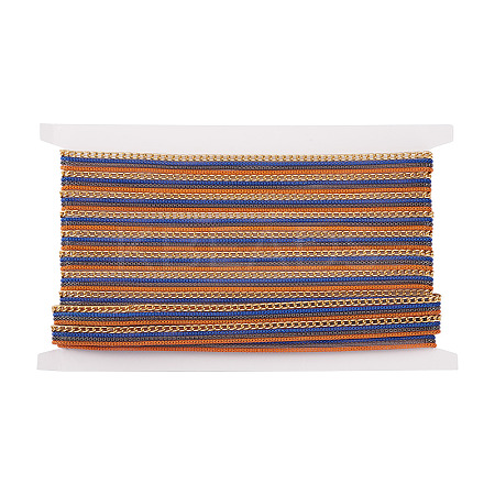 Polyester Yarn Ribbon FW-TAC0001-04-1