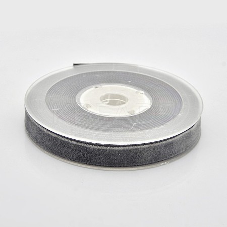 Polyester Velvet Ribbon for Gift Packing and Festival Decoration SRIB-M001-13mm-077-1