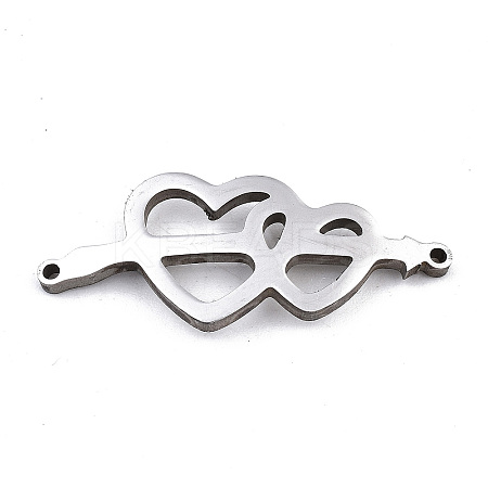 Non-Tarnish 304 Stainless Steel Link Connectors LS-STAS-T059-06P-1