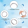 10Pcs Alloy Spring Gate Rings FIND-SP0001-38P-6