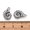 Tibetan Style Alloy Pendants TIBE-N014-34AS-3
