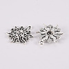 Tibetan Style Alloy Pendants Rhinestone Settings TIBE-N010-70AS-RS-2