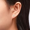 Anti-Tarnish Pearl Ball Stud Earrings LS-EJEW-Q701-01B-8
