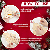 DIY Christmas Tree Pendant Decoration Kits DIY-WR0004-35-4