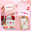 Valentine's Day Theme Heart Carbon Steel Cutting Dies Stencils Set DIY-CP0009-55-5